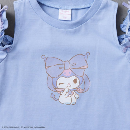 【サンリオキャラクターズ】ラメプリントワンピース