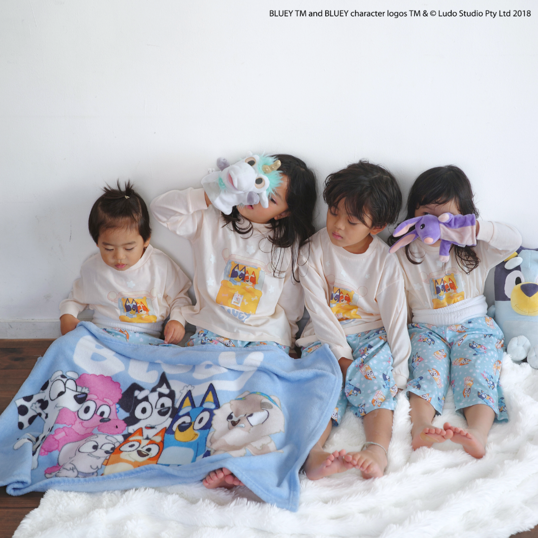 【ブルーイ】ロンT＆腹巻付きパンツパジャマ