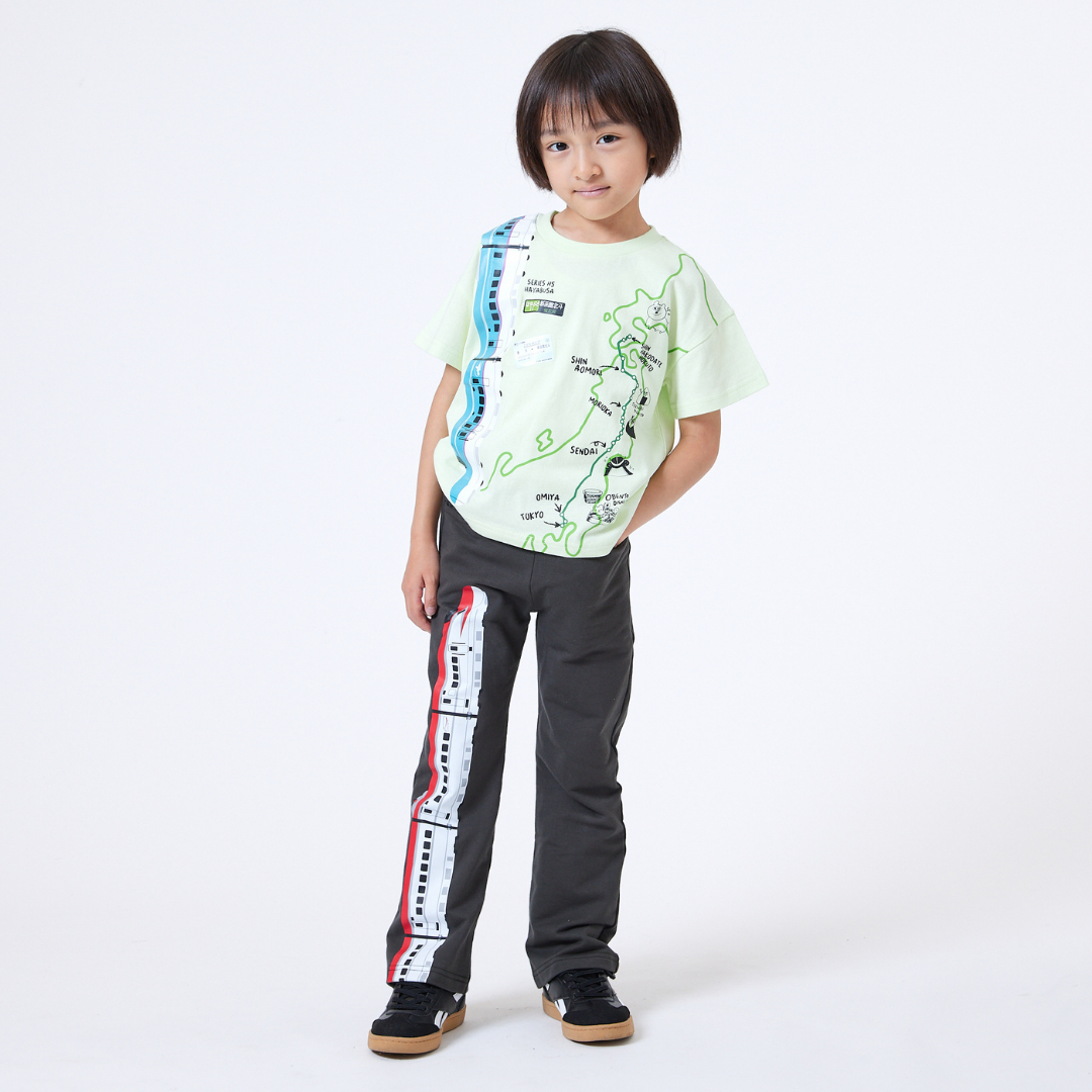 【JRの電車】連結プリントパンツ