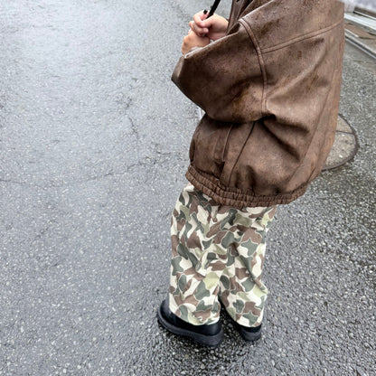 迷彩カーゴパンツ