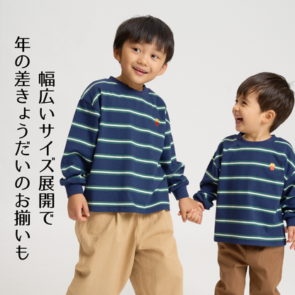 【FLUFFREE】ボーダーロンT