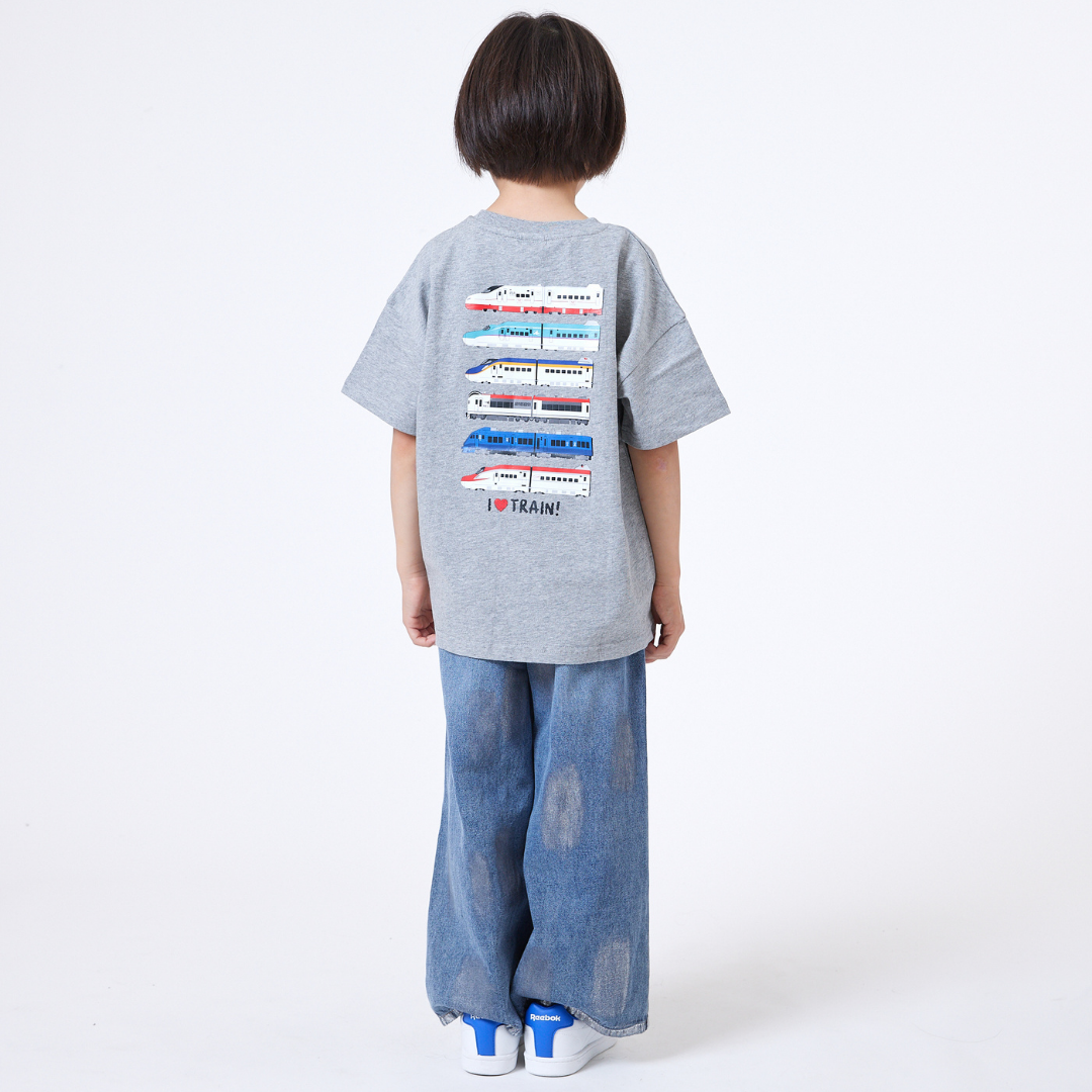 【JRの電車】プリントTシャツ