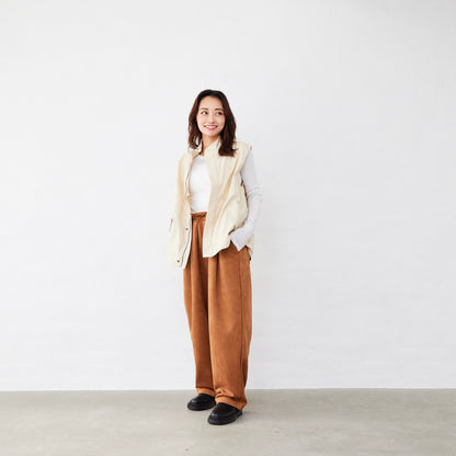 スウェードパンツ