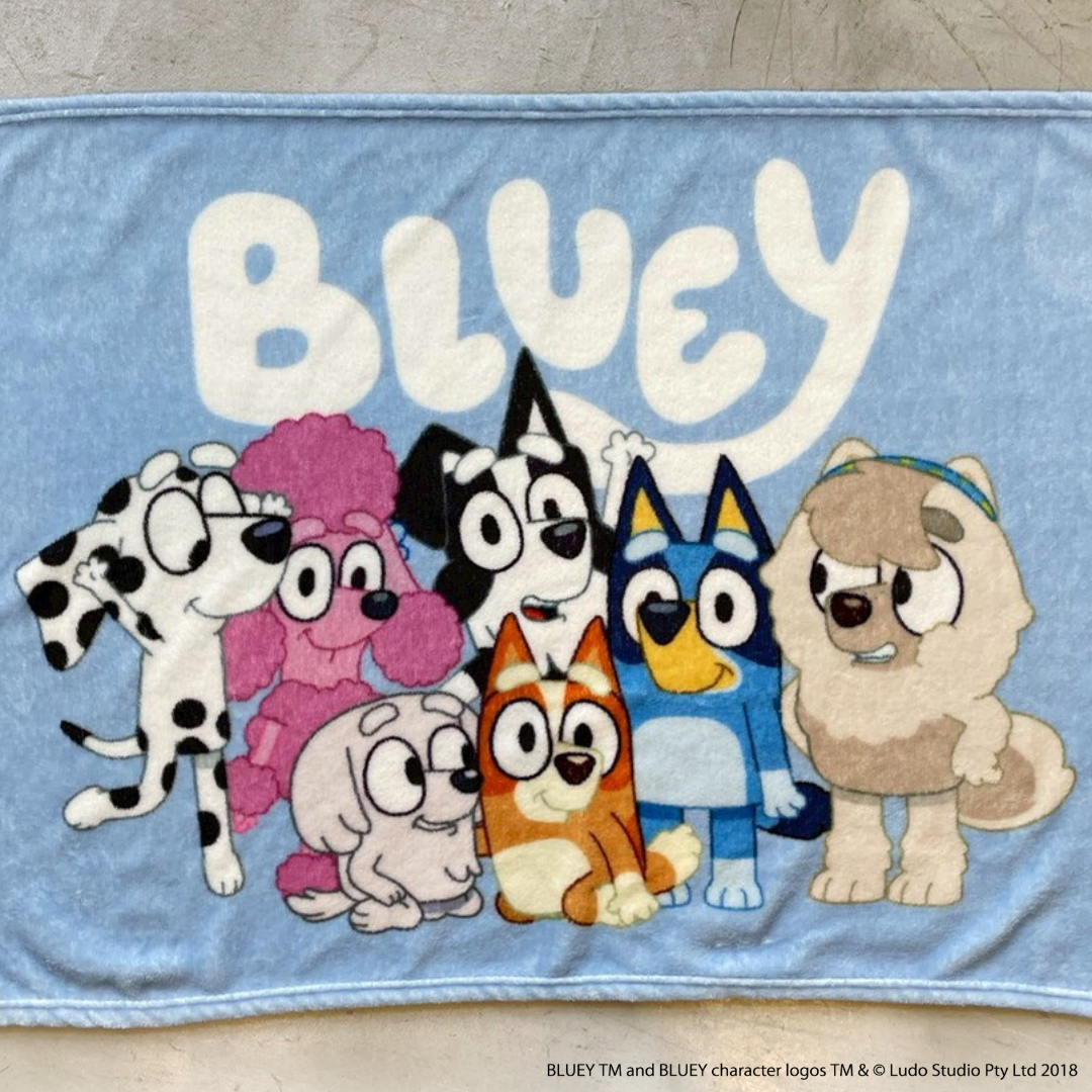 【ブルーイ】キッズ毛布