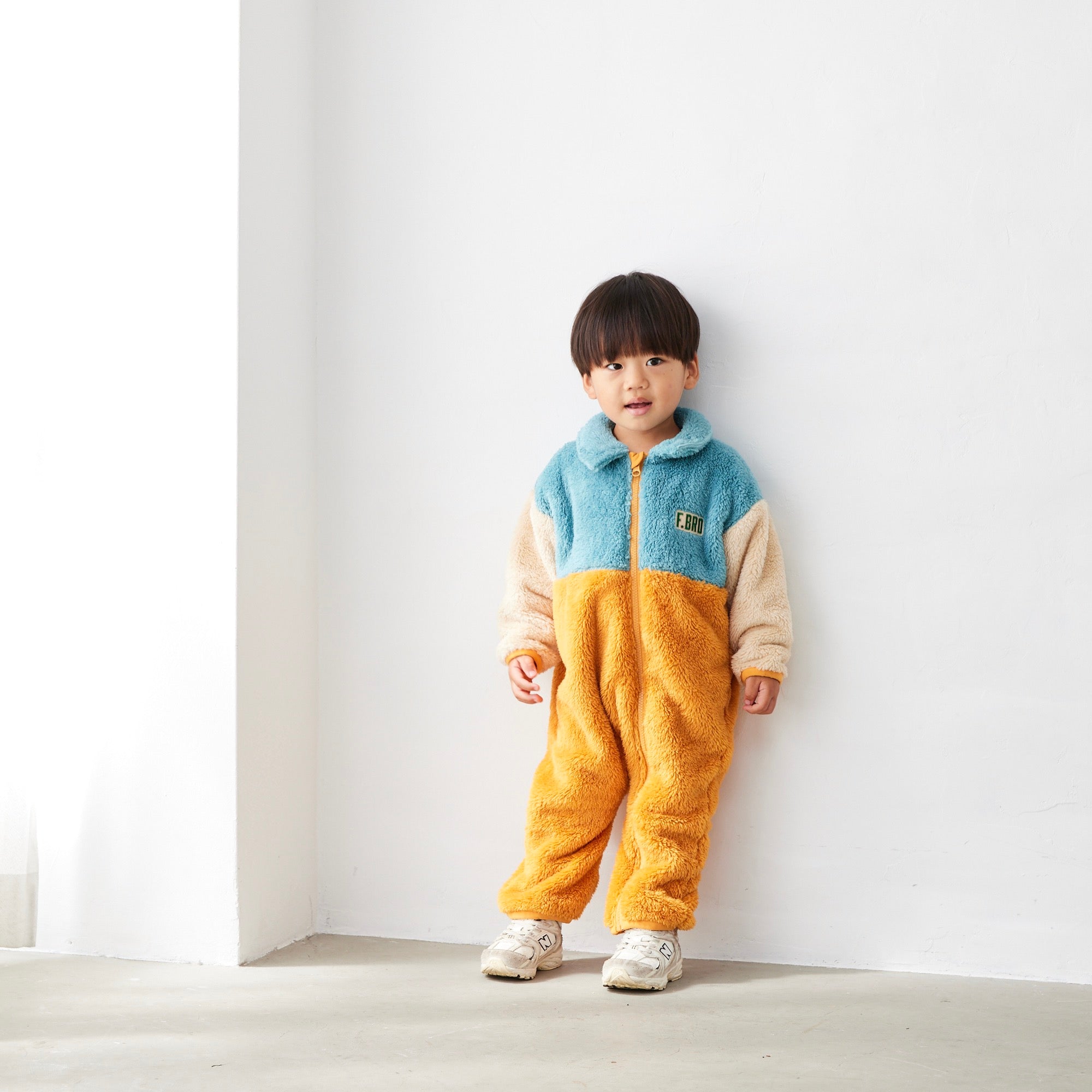 ♡MIMI　FLUFFY BASICS ジャンプスーツ　サイズ1 ボアジャンプスーツ – Fluffy BROTHERS