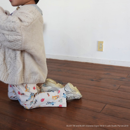 【ブルーイ】総柄フレアパンツ